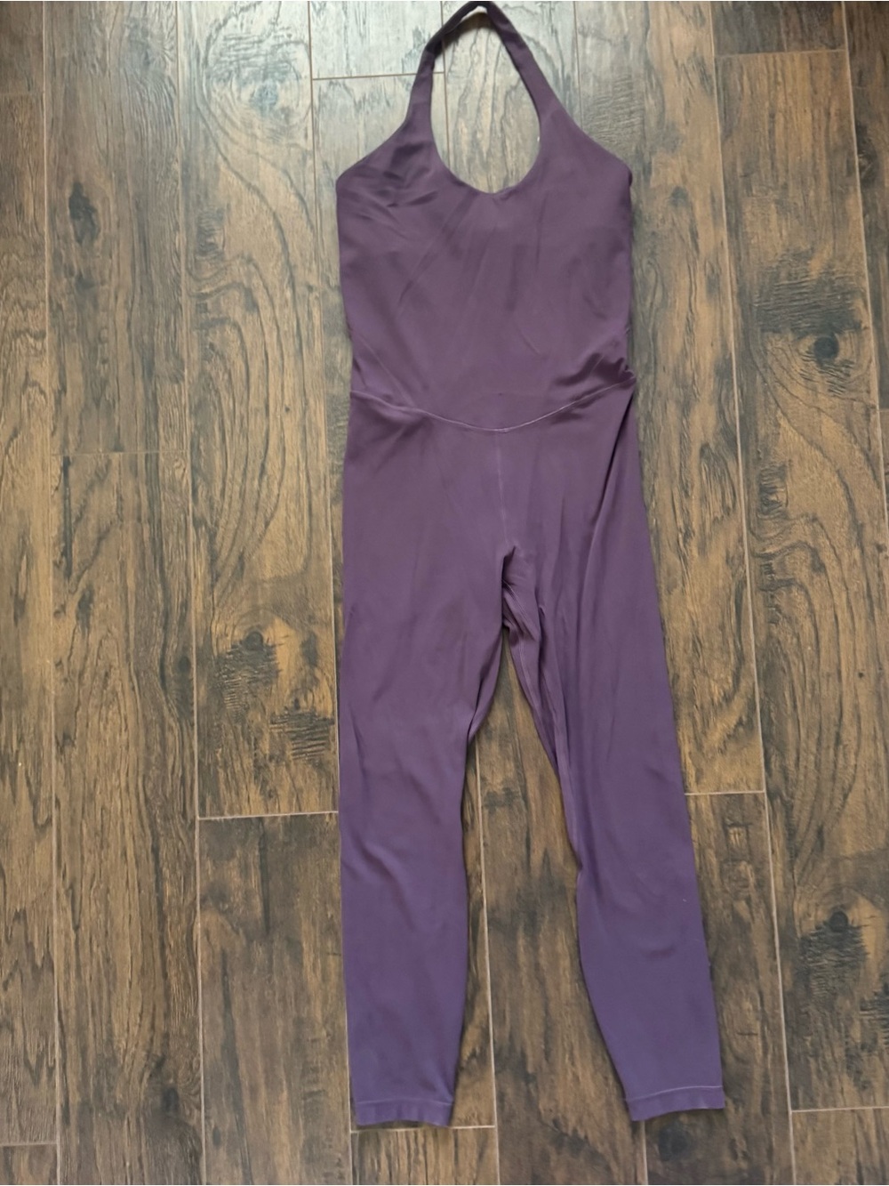 lululemon Align™ Size 8 Purple Halter Bodysuit